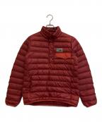 Patagoniaパタゴニア）の古着「DOWN SNAP-T PULLOVER」｜レッド