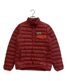 Patagonia（パタゴニア）の古着「DOWN SNAP-T PULLOVER」｜レッド