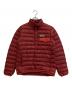 Patagonia（パタゴニア）の古着「DOWN SNAP-T PULLOVER」｜レッド