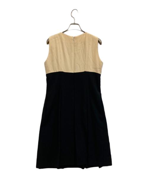 FOXEY（フォクシー）FOXEY (フォクシー) ノースリーブワンピース ベージュ サイズ:40の古着・服飾アイテム