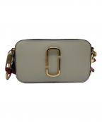 THE MARC JACOBSザマークジェイコブス）の古着「スナップショットショルダーバッグ」｜ベージュ×レッド
