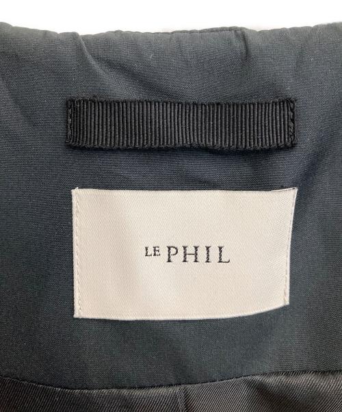 LE PHIL（ル フィル）LE PHIL (ル フィル) ケープブルゾン ブラック サイズ:Fの古着・服飾アイテム