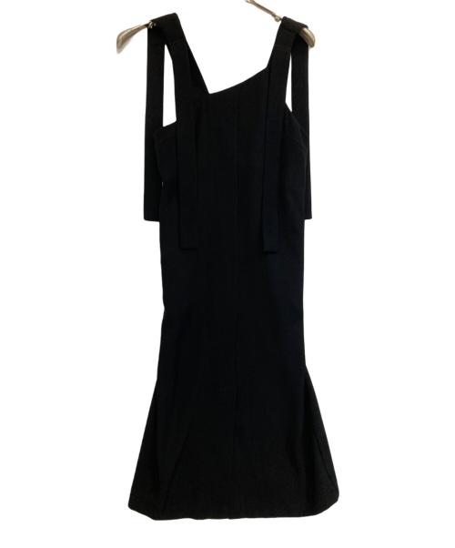 ENFOLD（エンフォルド）ENFOLD (エンフォルド) STRAIGHT JUMPER-SKIRT ブラック サイズ:36の古着・服飾アイテム