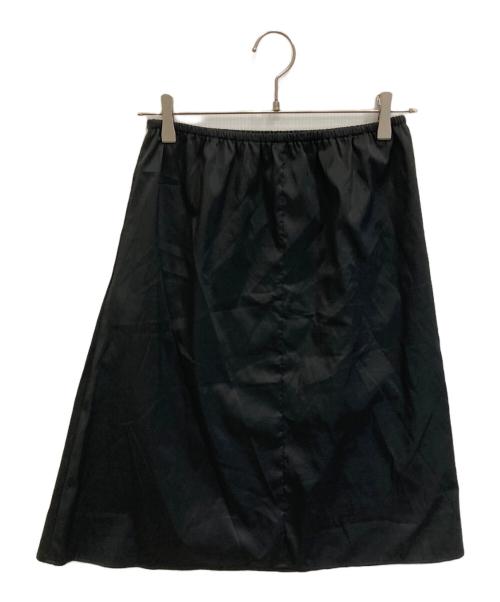 SLOBE IENA（スローブ イエナ）SLOBE IENA (スローブ イエナ) シアーオーガンジーティアードスカート ブラック サイズ:FREEの古着・服飾アイテム