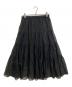 SLOBE IENA (スローブ イエナ) シアーオーガンジーティアードスカート ブラック サイズ:FREE：7000円