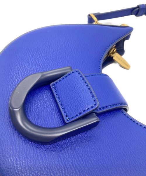 CHARLES & KEITH（チャールズアンドキース）CHARLES & KEITH (チャールズアンドキース) ITZY (イッチ) ハンドバッグ ブルーの古着・服飾アイテム