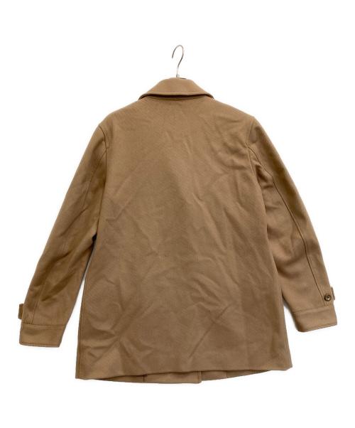 yoshio kubo（ヨシオクボ）yoshio kubo (ヨシオクボ) ウールカシミヤコート ベージュ サイズ:3の古着・服飾アイテム