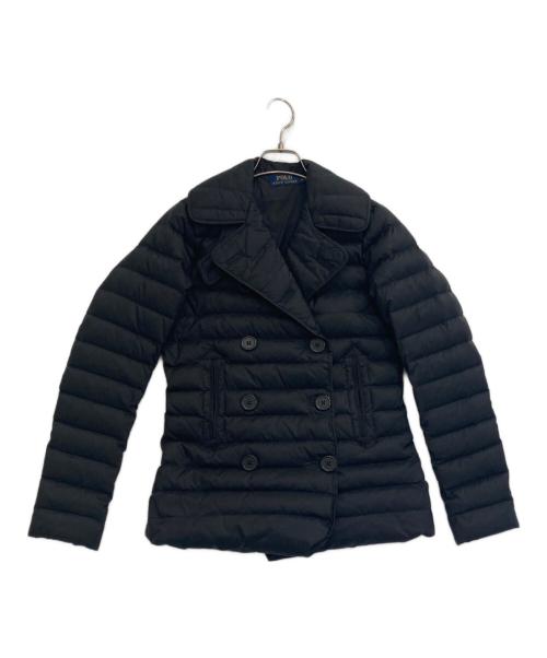 POLO RALPH LAUREN（ポロ・ラルフローレン）POLO RALPH LAUREN (ポロ・ラルフローレン) ダウンPコート ブラック サイズ:ＸＳの古着・服飾アイテム