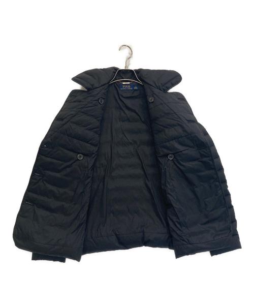 POLO RALPH LAUREN（ポロ・ラルフローレン）POLO RALPH LAUREN (ポロ・ラルフローレン) ダウンPコート ブラック サイズ:ＸＳの古着・服飾アイテム