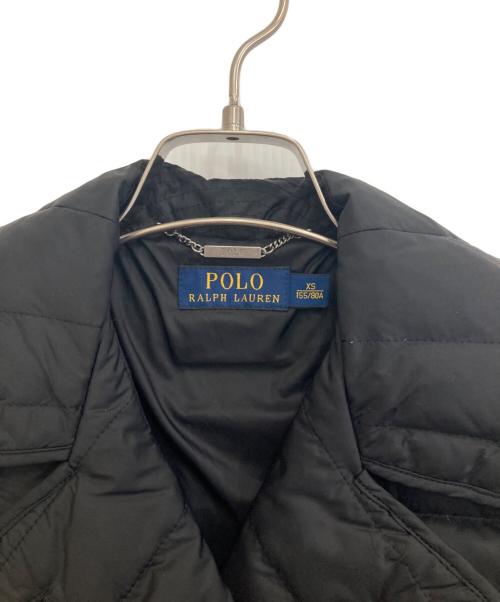 POLO RALPH LAUREN（ポロ・ラルフローレン）POLO RALPH LAUREN (ポロ・ラルフローレン) ダウンPコート ブラック サイズ:ＸＳの古着・服飾アイテム