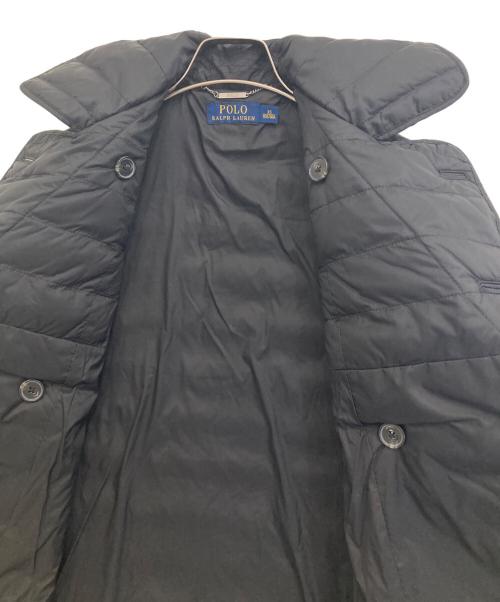 POLO RALPH LAUREN（ポロ・ラルフローレン）POLO RALPH LAUREN (ポロ・ラルフローレン) ダウンPコート ブラック サイズ:ＸＳの古着・服飾アイテム