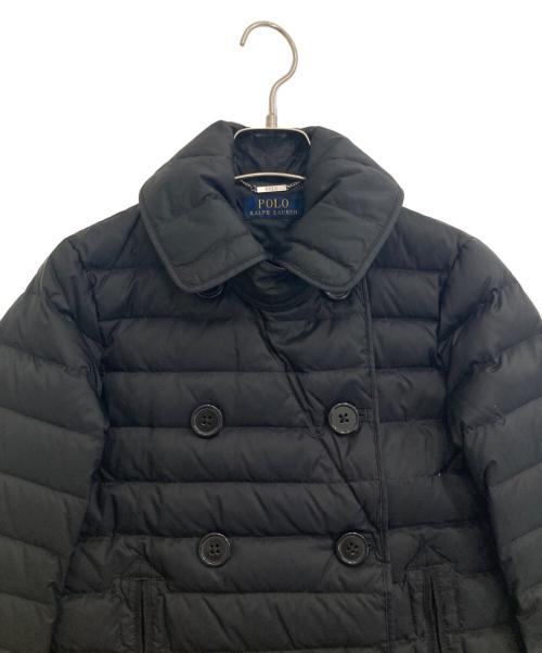 POLO RALPH LAUREN（ポロ・ラルフローレン）POLO RALPH LAUREN (ポロ・ラルフローレン) ダウンPコート ブラック サイズ:ＸＳの古着・服飾アイテム