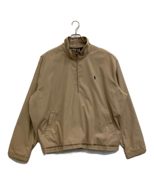 POLO RALPH LAUREN（ポロ・ラルフローレン）POLO RALPH LAUREN (ポロ・ラルフローレン) プルオーバージャケット ベージュ サイズ:XLの古着・服飾アイテム