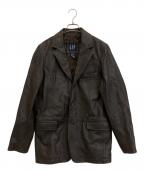 GAPギャップ）の古着「レザージャケット」｜ブラウン