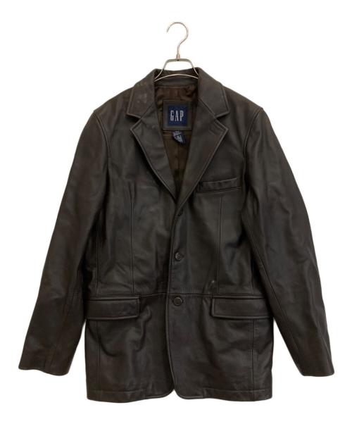 GAP（ギャップ）GAP (ギャップ) レザージャケット ブラウン サイズ:Sの古着・服飾アイテム