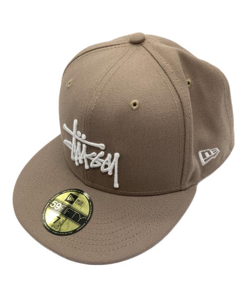 stussy（ステューシー）stussy (ステューシー) New Era (ニューエラ) キャップ ベージュの古着・服飾アイテム