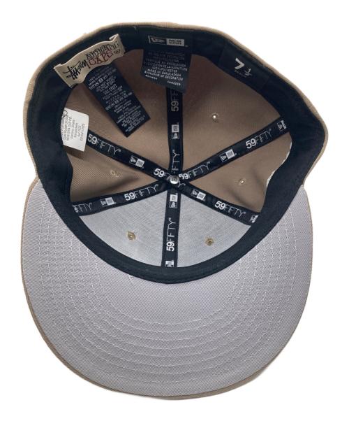 stussy（ステューシー）stussy (ステューシー) New Era (ニューエラ) キャップ ベージュの古着・服飾アイテム