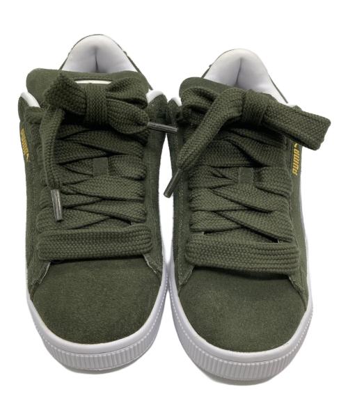 PUMA（プーマ）PUMA (プーマ) ローカットスニーカー カーキ サイズ:23.5の古着・服飾アイテム
