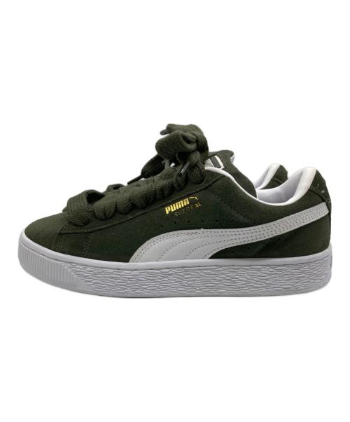 PUMA（プーマ）PUMA (プーマ) ローカットスニーカー カーキ サイズ:23.5の古着・服飾アイテム