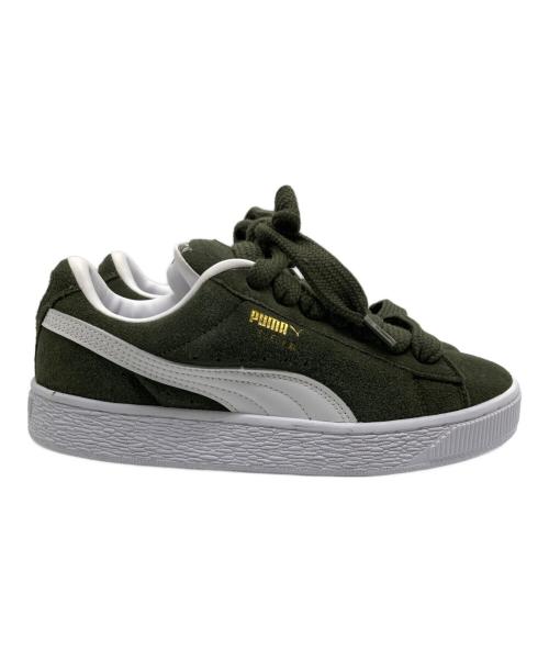 PUMA（プーマ）PUMA (プーマ) ローカットスニーカー カーキ サイズ:23.5の古着・服飾アイテム