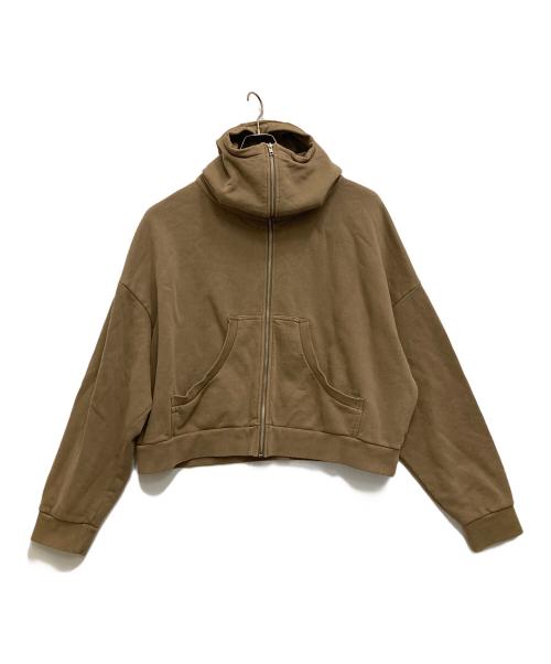 entire studios（エンタイアスタジオ）entire studios (エンタイアスタジオ) FULL ZIP HOODIE ブラウン サイズ:Mの古着・服飾アイテム