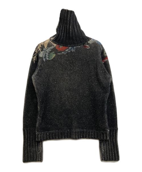 KENZO（ケンゾー）KENZO (ケンゾー) ニット レッド×ブラック サイズ:Lの古着・服飾アイテム