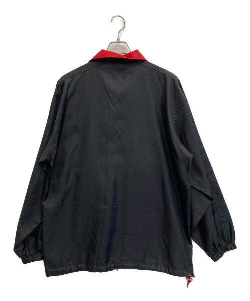 NIKE（ナイキ）NIKE (ナイキ) ナイロンハーフジップジャケット レッド×ブラック サイズ:Mの古着・服飾アイテム