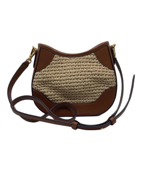 LAUREN RALPH LAUREN（ローレンラルフローレン）LAUREN RALPH LAUREN (ローレンラルフローレン) CHARLI ショルダーバッグ ベージュの古着・服飾アイテム