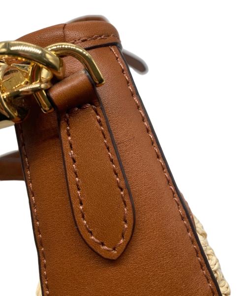 LAUREN RALPH LAUREN（ローレンラルフローレン）LAUREN RALPH LAUREN (ローレンラルフローレン) CHARLI ショルダーバッグ ベージュの古着・服飾アイテム