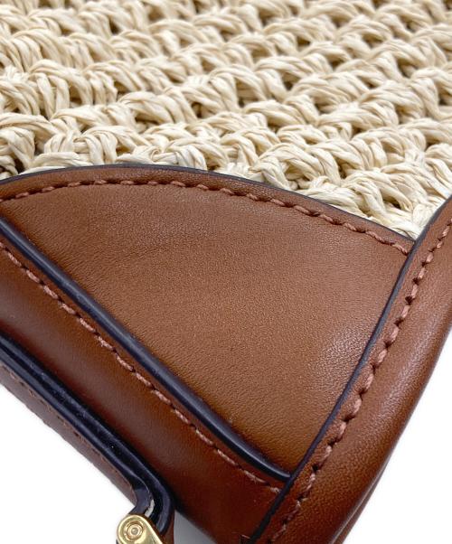 LAUREN RALPH LAUREN（ローレンラルフローレン）LAUREN RALPH LAUREN (ローレンラルフローレン) CHARLI ショルダーバッグ ベージュの古着・服飾アイテム