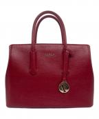 FURLAフルラ）の古着「TESSA 2WAYバッグ」｜レッド