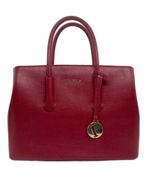 FURLA（フルラ）FURLA (フルラ) TESSA 2WAYバッグ レッドの古着・服飾アイテム