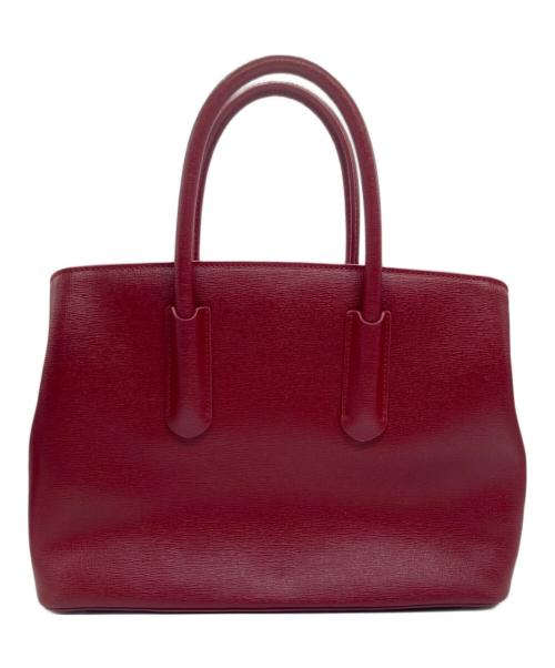 FURLA（フルラ）FURLA (フルラ) TESSA 2WAYバッグ レッドの古着・服飾アイテム