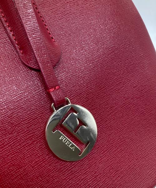 FURLA（フルラ）FURLA (フルラ) TESSA 2WAYバッグ レッドの古着・服飾アイテム
