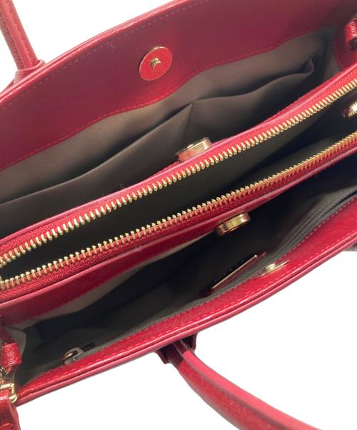 FURLA（フルラ）FURLA (フルラ) TESSA 2WAYバッグ レッドの古着・服飾アイテム