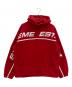 SUPREME（シュプリーム）の古着「POLARTEC HALF ZIP HOODED SWEATSHIRT」｜レッド