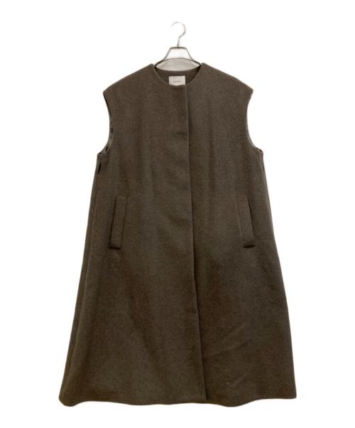 MANOF（マノフ）MANOF (マノフ) WOOL BEAVER 3WAY COAT ブラウン サイズ:Sの古着・服飾アイテム