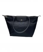 LONGCHAMPロンシャン）の古着「トートバッグ」｜ブラック