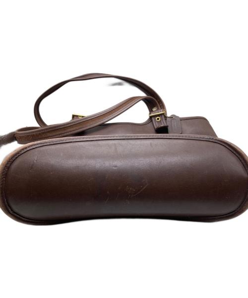 COACH（コーチ）COACH (コーチ) レザートートバッグ ブラウンの古着・服飾アイテム