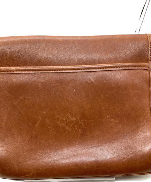 COACH（コーチ）COACH (コーチ) ターンロックショルダーバッグ ブラウンの古着・服飾アイテム