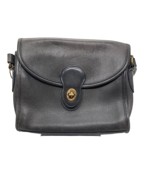 COACH（コーチ）COACH (コーチ) ターンロックショルダーバッグ グレーの古着・服飾アイテム