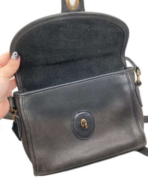 COACH（コーチ）COACH (コーチ) ターンロックショルダーバッグ グレーの古着・服飾アイテム
