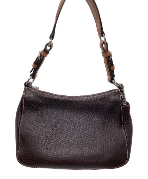 COACH（コーチ）COACH (コーチ) レザーハンドバッグ ブラウンの古着・服飾アイテム