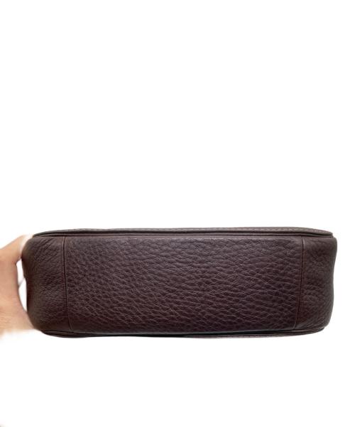 COACH（コーチ）COACH (コーチ) レザーハンドバッグ ブラウンの古着・服飾アイテム