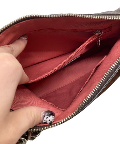 COACH（コーチ）COACH (コーチ) レザーハンドバッグ ブラウンの古着・服飾アイテム