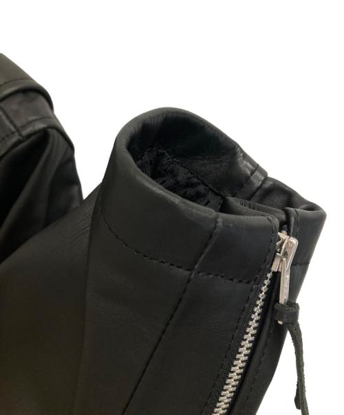 HARLEY-DAVIDSON（ハーレーダビッドソン）HARLEY-DAVIDSON (ハーレーダビッドソン) バイカージャケット ブラック サイズ:Ｌの古着・服飾アイテム