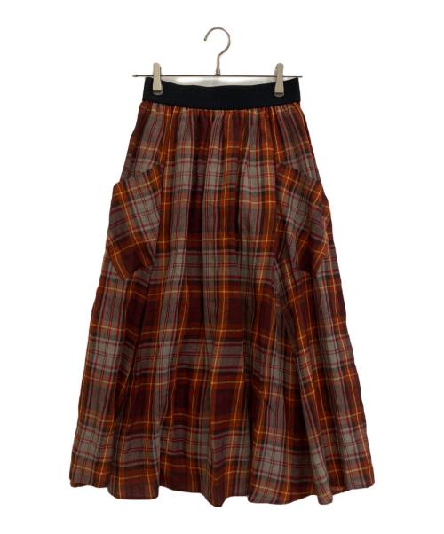 O'NEIL OF DUBLIN（オニールオブダブリン）O'NEIL OF DUBLIN (オニールオブダブリン) チェックスカート レッド サイズ:Ｆの古着・服飾アイテム