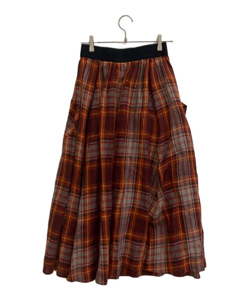 O'NEIL OF DUBLIN（オニールオブダブリン）O'NEIL OF DUBLIN (オニールオブダブリン) チェックスカート レッド サイズ:Ｆの古着・服飾アイテム