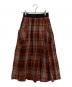 O'NEIL OF DUBLIN（オニールオブダブリン）の古着「チェックスカート」｜レッド