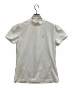 BORDERS at BALCONYボーダーズアットバルコニー）の古着「MOCKNECK TEE」｜ホワイト